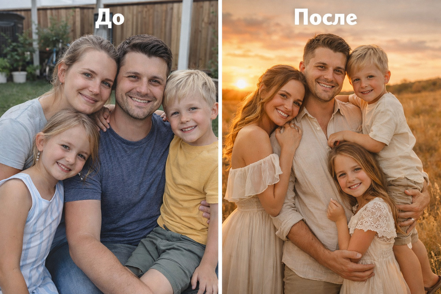 Семейная фотосессия